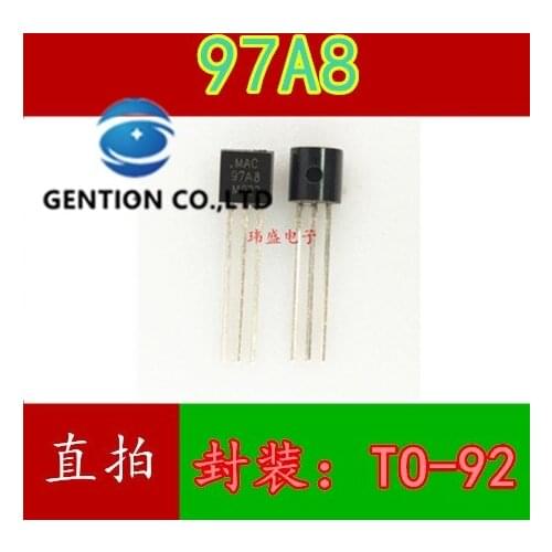 50PCS MAC97A8 0.6 A triode bidirectional thyristor TO 600 v-92 in stock 100% new and original