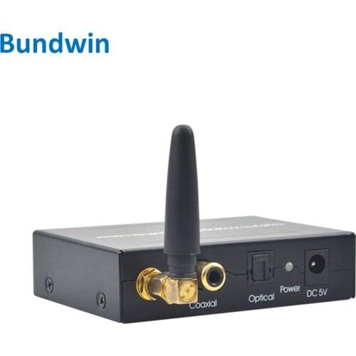 192Khz Bluetooth DAC Digital To Analog Audio Converter Optical Toslink Coaxial To RCA 3.5mm Jack Adapter With Bluetooth Receiver