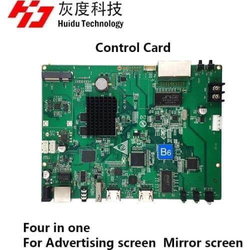 HUIDU B6 support 1.3 million pixels and Audio output Dual-mode Control Card HD-B6