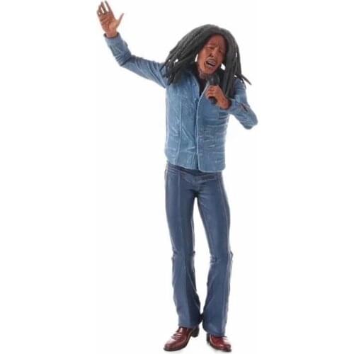 1/10 Musician Figurine Cartoon Model Reggae Originator Bob Marley Garage Kits Doll Singing Action