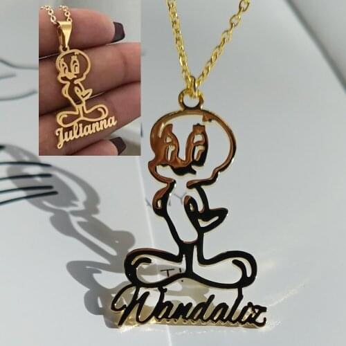 Lateefah Custom Name Necklaces Chinese Name Necklace Personality Jewelry Rose Gold Silvery Collier Femme Custom Choker Birthday