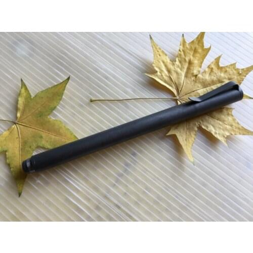 Mackwalker Titanium Alloy Stone Washed Sign Pen Metal Pen Office Sign Pen G5 Refill Holiday Gift
