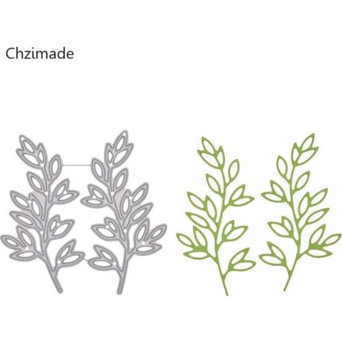 Lychee Life Metal Cutting Dies For Scrapbooking Dies Cut Leaf Vine Branches Craft Stencil Handmade Paper Cards Making