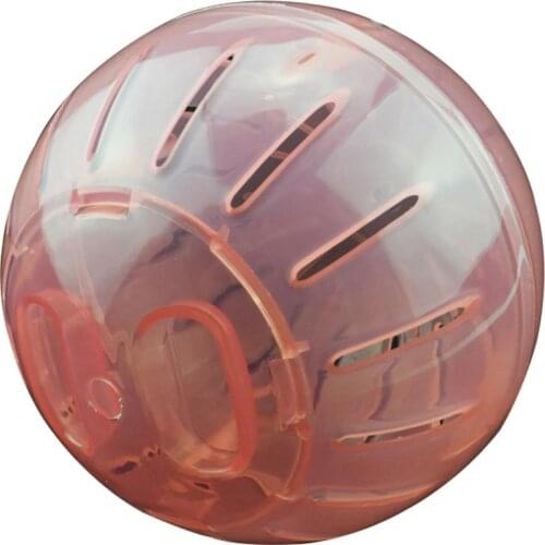 1pc Small Pet Toy Solid Color Hamster Running Ball Cute Hamster Exercise Ball Hamster Training Rolling Ball Pet Supplies