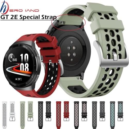 Original Style Soft silicone Band for HUAWEI WATCH GT 2e Strap Correa Wristband for HUAWEI GT2E Special Straps Watchband ремешок
