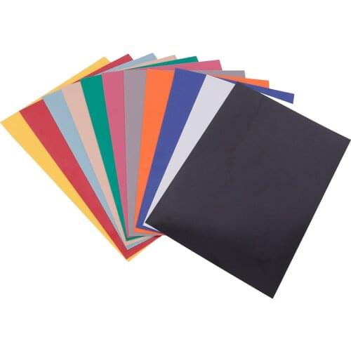 PVC Flock Heat Transfer Vinyl Heat Press Machine Cutting Plotter Cutter T-shirt DIY Foil Film Paper 50cm x 120cm