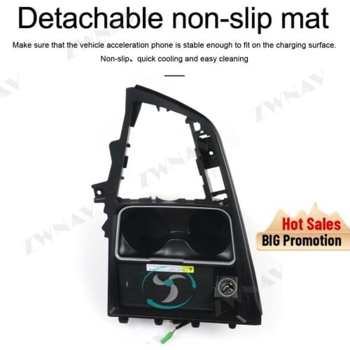 QI Car Infrared wireless charger for BMW 3/4 series 2018-2019（15W） Intelligent Infrared Fast Wireless Charging Car Phone Holder