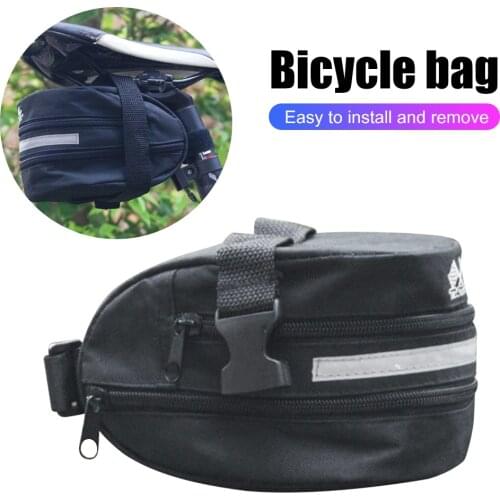 Bicycle Bike Waterproof Storage Saddle Bag Seat Cycling Tail Rear Pouch Accessory Kit Tool Safety Cushion Bag Dropshiping