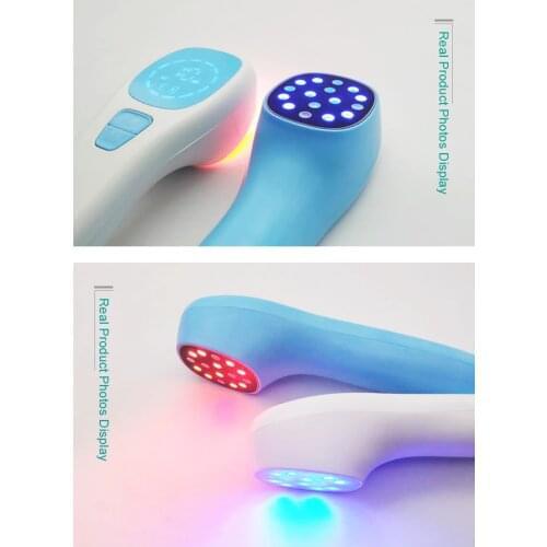 LED Infrared Light Therapy Device, 630nm Red and 850nm Near Infrared Red Light for Skin Care Anti Aging and Pain Relief
