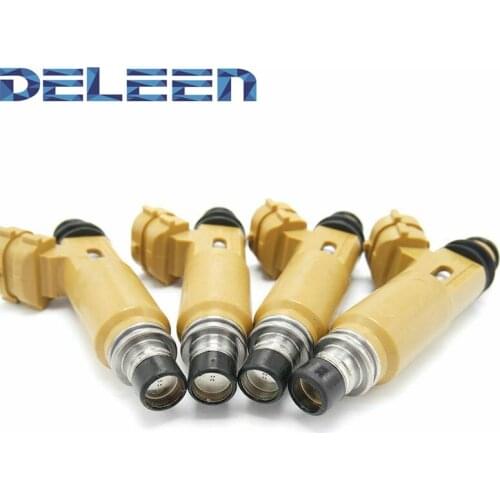 Deleen 4x High impedance Fuel Injector 23250-74170 For Toyota Car Accessories