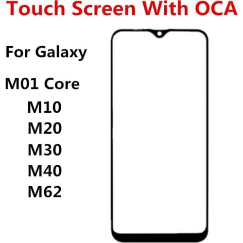M 20 Outer Screen For Samsung Galaxy M20 Front Touch Panel LCD Display Out Glass Cover Lens Phone Repair Replace Parts