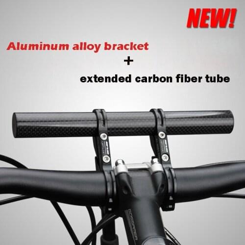 High Quality MTB Bicycle Multifunction Extensio Bracket Car Holder Bracket Double Lever Carbon Fiber Bracket Flashlight Bracket