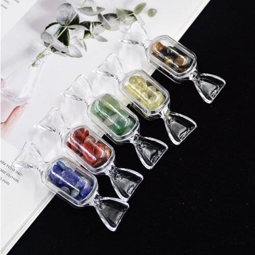 1PCS Natural Gravel Crystal Stone And Gemstone Quartz Rock Mineral Specimen Healing Reiki Collection Children Gifts