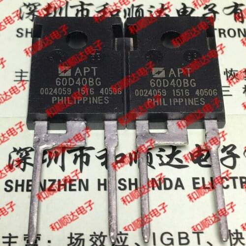 10pcs/lot APT60D40BG New stock TO-247 Fast 400V 60A