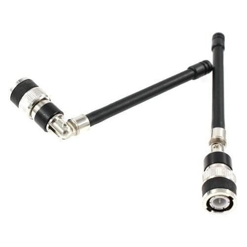 2 PCS BNC UHF Microphone Antenna For PGX24 SLX24 Series Wireless Mic Frequency 400-900MHz