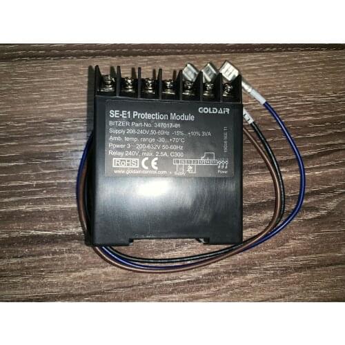 208v-240v 115v-230v Screw compressor protection 347017 10 module SE-E1/ INT69-E1 motor protector 347017 01