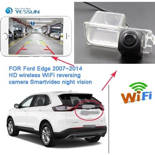YESSUN car Reverse wireless reverse camera hd night vision for Ford Edge 2015 2016 for Ford Mondeo 2013~2015 reversing HD camera