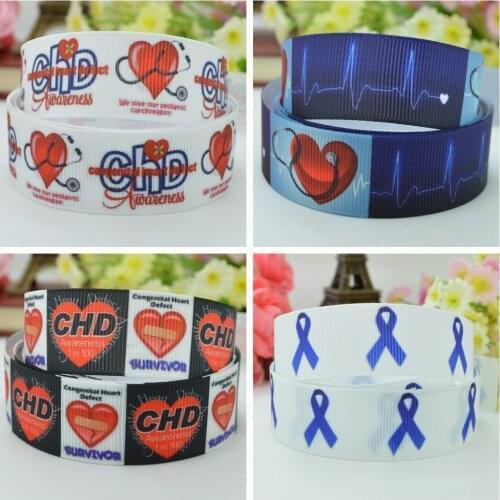 10 Yards 22mm 7/8" LOVE Printed grosgrain ribbon hair bow Headwear DIY hair accessories retail B0929