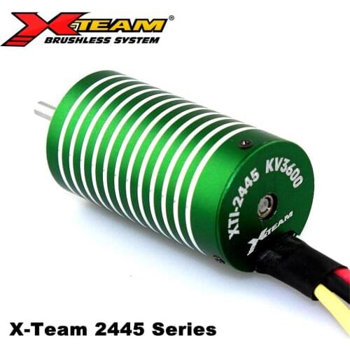 X-TEAM 2445 Series 4700KV 3600KV Brushless Motor BLDC Motor for 1/16 1/14 Truggy RC Cars