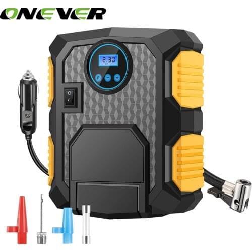 Digital Tire Inflator DC 12 Volt Car Portable Air Compressor Pump 150 PSI Car Air Compressor for Car Bicycles Motorcycles