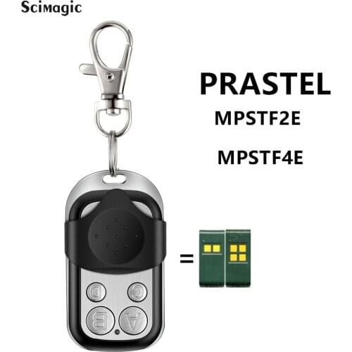 For PRASTEL MPSTF2E MPSTF4E 433.92MHz Fixed Code Compatible Replacement Remote Control Garage Command 433MHz Remote Garage Gate
