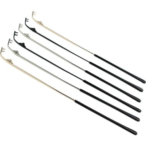 1pair Metal Glasses Temple Sunglasses Arm Eyeglasses Replacement Leg With Tip Gold Silver Black