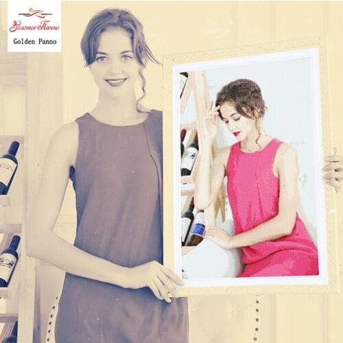 Photo Custom Diamond Embroidery Full Square Sale 5D DIY Diamond Painting Cross Stitch Picture Of Rhinestones Mosaic Wall Decor C