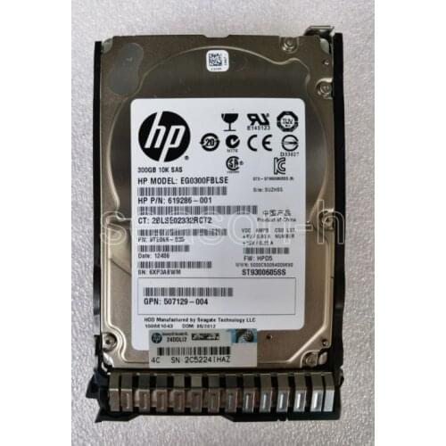 HP 652564-B21 653955-001 300G 10K SAS 2.5 G8 G9