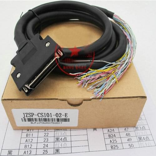 JZSP-CSI01-1-E JZSP-CSI01-2-E 50-core IO cable 0.5m 1m 2m 3m signal cable for Yaskawa servo CN1