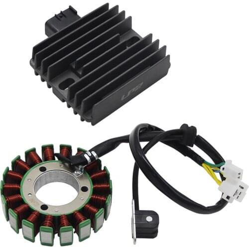 Motorcycle Stator Coil & Voltage Regulator Rectifier For Yamaha YH50 YP250 Majesty YP250A 4XY-81960-00 5GM-81410-01 5GM-81410-00