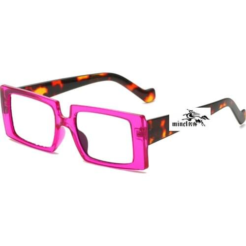 MINCL/Reading Glasses Blue Light Blocking, Rectangular Readers for Women Men Anti Glare Filter Lightweight Eyeglasses NX