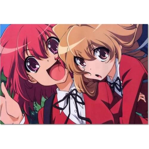 New Arrival Custom Toradora Poster Home Decoration Fashion Silk Fabric Wall Poster 27X40cm30X45cm