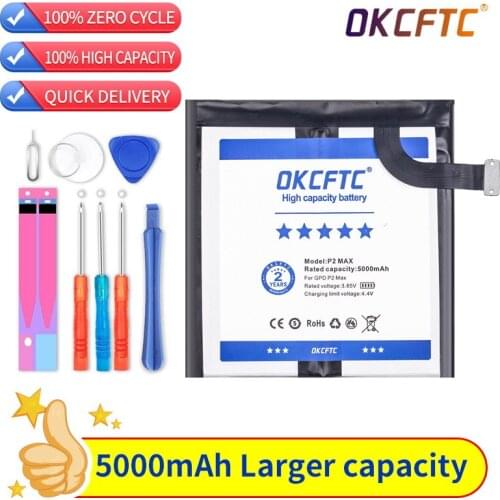 OKCFTC New 654793-2S Tablet PC battery For GPD P2 Max Handheld Gaming Laptop GamePad tablet PC 7.6V+home delivery