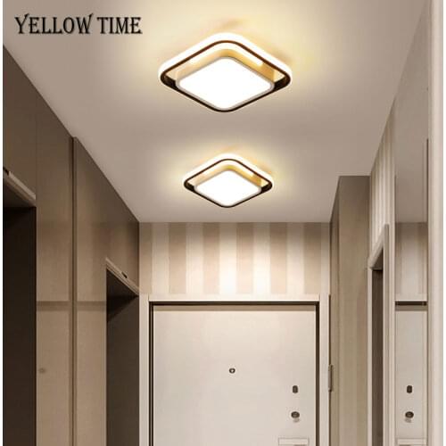 Aisle Lamp Modern Led Ceiling Light Square Corridor Light For Living room Bedroom Kitchen Home Ceiling Lamp Balcony Luminaires