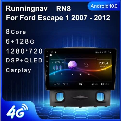 Runningnav For Ford Escape 1 2007 - 2012 Android Car Radio Multimedia Video Player Navigation GPS