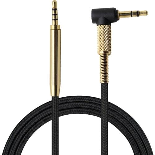 Replacement Audio Cable For Bose Quiet Comfort 25 QC25 QC35 SoundTrue OE2 OE2i AE2 AE2i Headphones Silver Plated Cable Cords