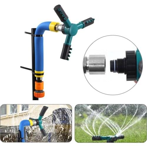 Garden Sprinklers Automatic Watering Grass Lawn 360 Degree Rotating Water Sprinkler Kids Trampoline Sprinkler Water Sprayer