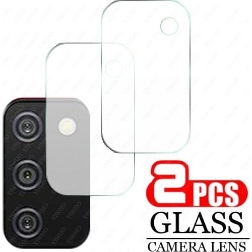 2PCS For Samsung Galaxy A02S Glass For Samsung A12 Tempered Glass HD CAMERA lens Protector For Samsung A51 A71 A12 A02S Glass