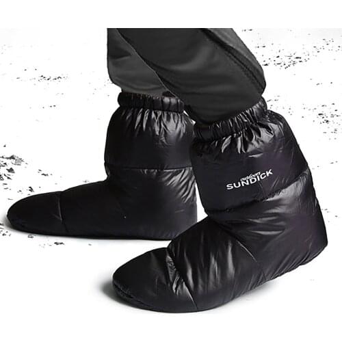 Warm Indoor Down Slippers White Goose Duck Down Slippers Camping Out Soft Sock Men And Women Boots Indoor Warm Lightweight#G30