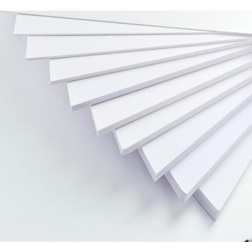 1pcs PVC Foam Board Plastic Model Pvc Foam Sheet Board White Foamboadrd Model Plate Building Sand Table Model Material