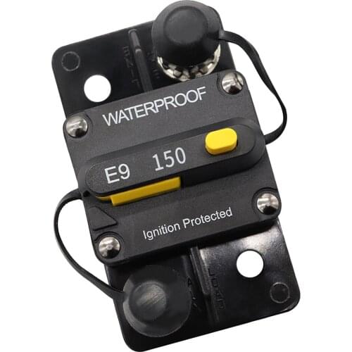 150 Amp Circuit Breaker with Manual Reset for Marine Trolling Motors Boat ATV Manual Power 12V-24VDC