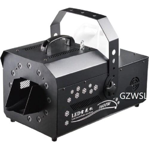 1500w led Artificial Snow Machine For Indoor Outdoor Party Event