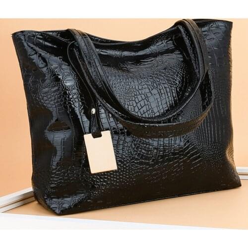 Women Shoulder Leather Bag Fashion Handbag Retro Embossing Leather Ladies Shoulder Bag Large Tote Purse Women Handbag
