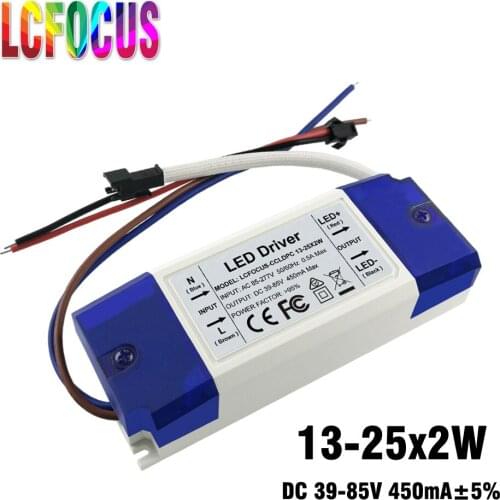 26W 28W 30W32W 34W 36W 38W 40W 42W 44W 46W 48W 50W 13-25x2W Lighting transformer plastic housing LED driver for LED display