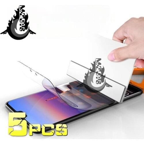 5Pcs Hydrogel Film For Huawei P30 P20 Mate 40/20/30 Pro For Huawei P40 Pro Screen Protector Film For Honor 30 20 Por 9X 8X film
