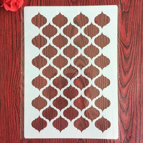 CraftArtGo DIY Stencils Painting Scrapbook Coloring Cake decorating sugar powder sieve printing mold printing table