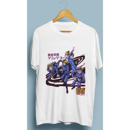 Vintage Sonic Youth 90s Japan Poster Retro T Shirt Gildan Size S M L XL 2XL