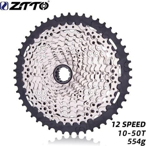 ZTTO MTB 12 Speed 10-50T Micro spline Cassette M6100 10-50 Sprocket 12s Cassette k7 fit for MS hub body M7100 m8100