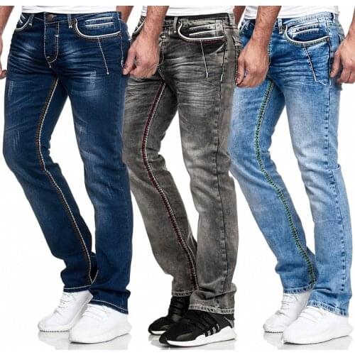Мужские осенние джинсы Koodred China At AliExpress