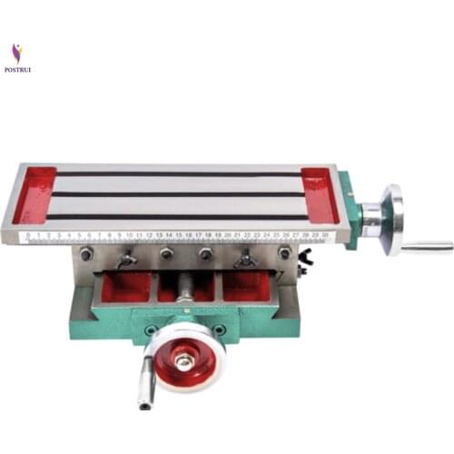 SZ3517 Upgraded Cross Slide Table High-precision Cross Slide Drill Slide Table For Drilling Milling Machine 450*170 (With Ruler)